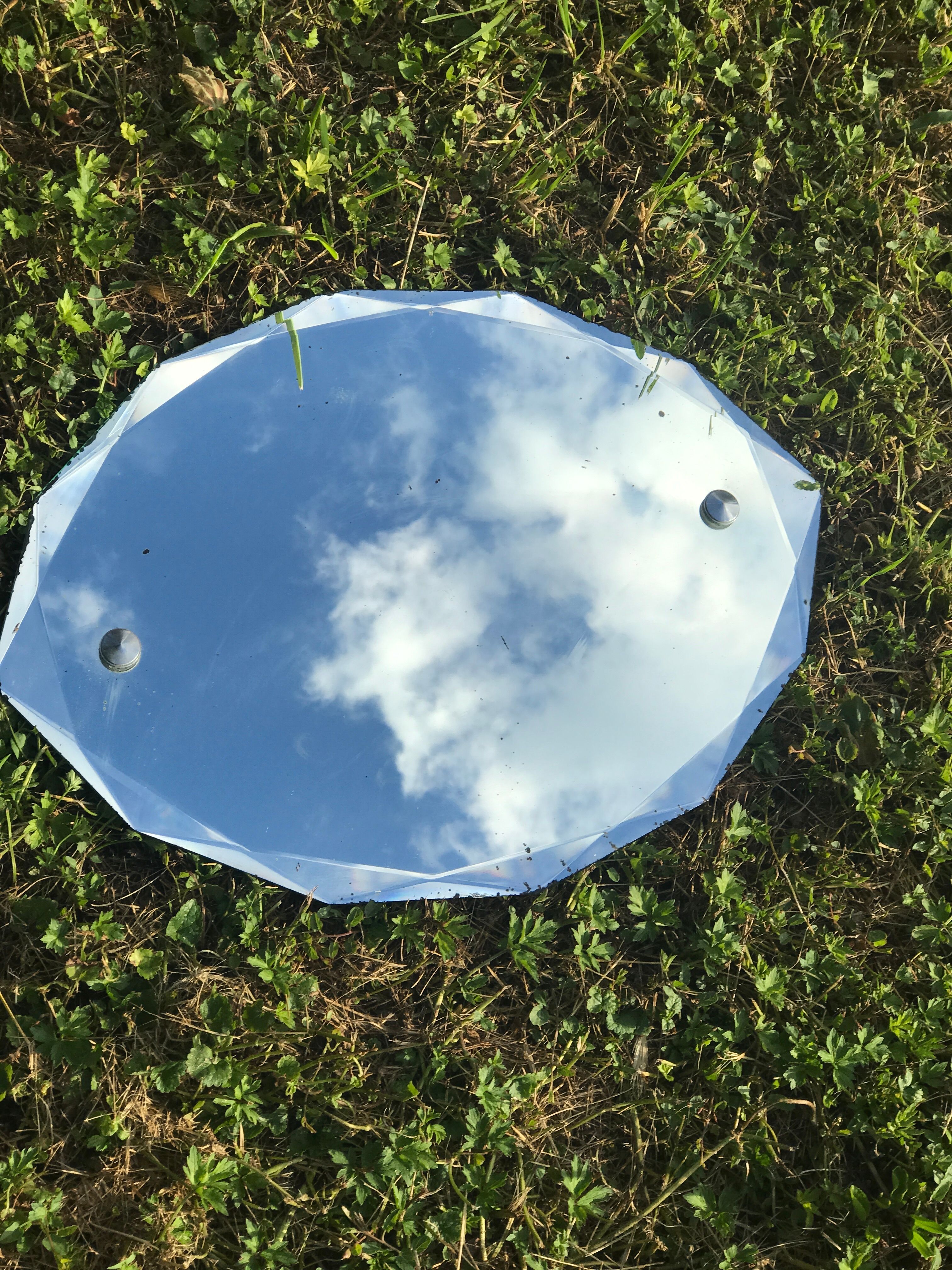 Ancient mirror of the 1930s 57x42cm