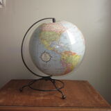 Terrestrial globe in 1957