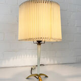 Modernist Table Lamp by J.T. Kalmar, Austria, Mid-Century Brass