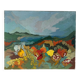 "The Cabin" oil on canvas, 1957