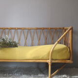 Extendable bed rattan