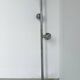 Vintage Goffredo Reggiani floor lamp in chromed metal, Italian Space Age, 1960s