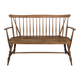 Bench, vintage bench in solid wood