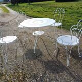 1900 wrought iron garden furniture