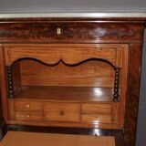 Charles X Secretary in Mahogany and Maple, early 19th century