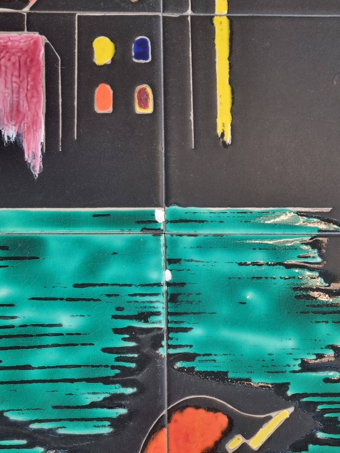 Vintage coffee table signed