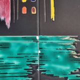 Vintage coffee table signed