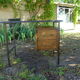 Vintage burnt wood desk shou-sugi-ban method, Japan