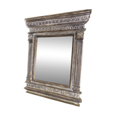 Hand Carved Teak Mirror