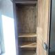 Provincial bonnetière made of solid wood, renovated antique.