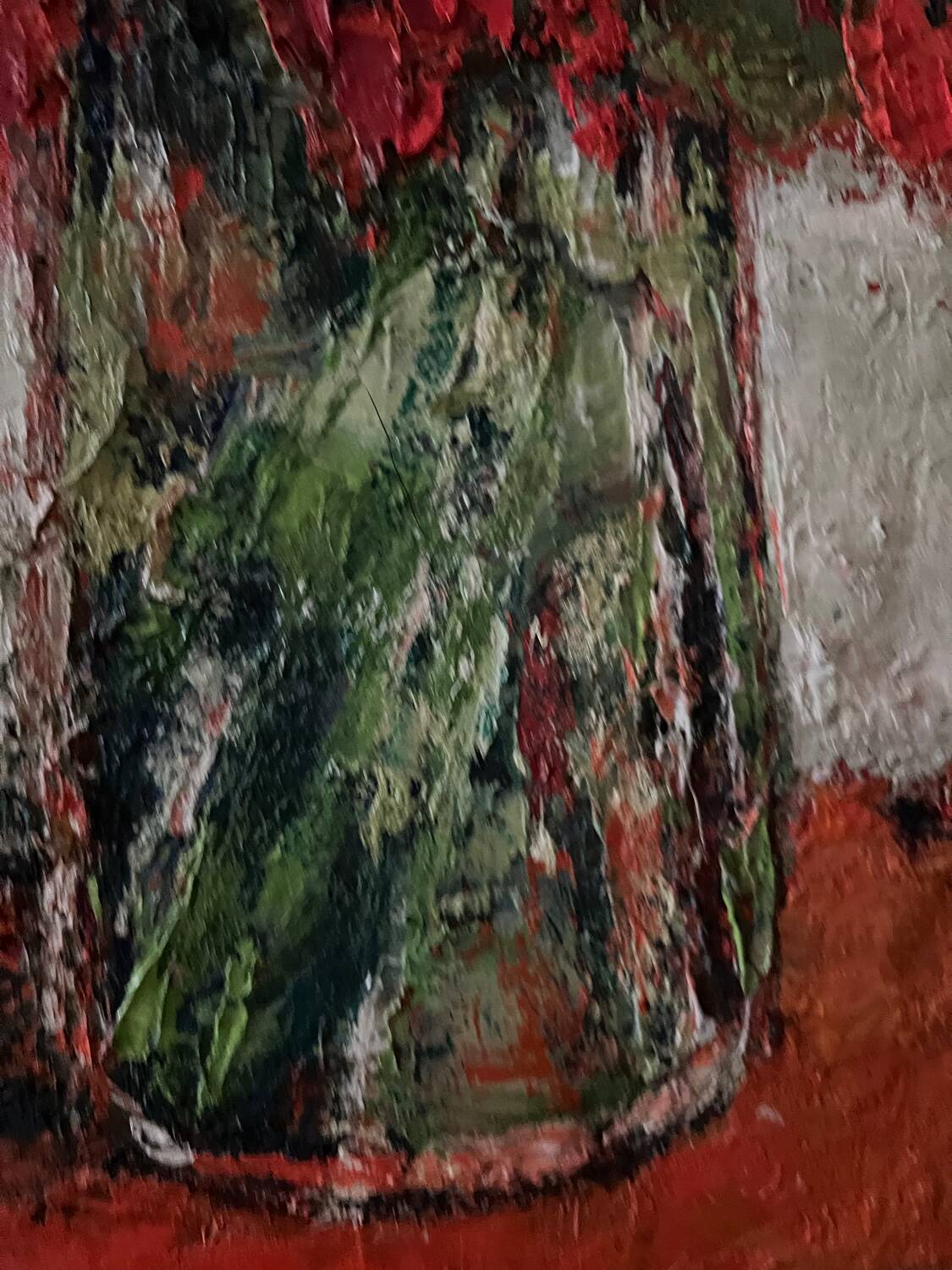 Oil painting on canvas by Idka Cohen.