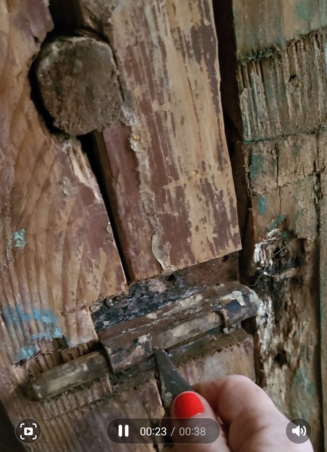 Old Moroccan Riad Gate