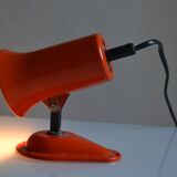 Lampe spot vintage 1960 1970 Lita orange