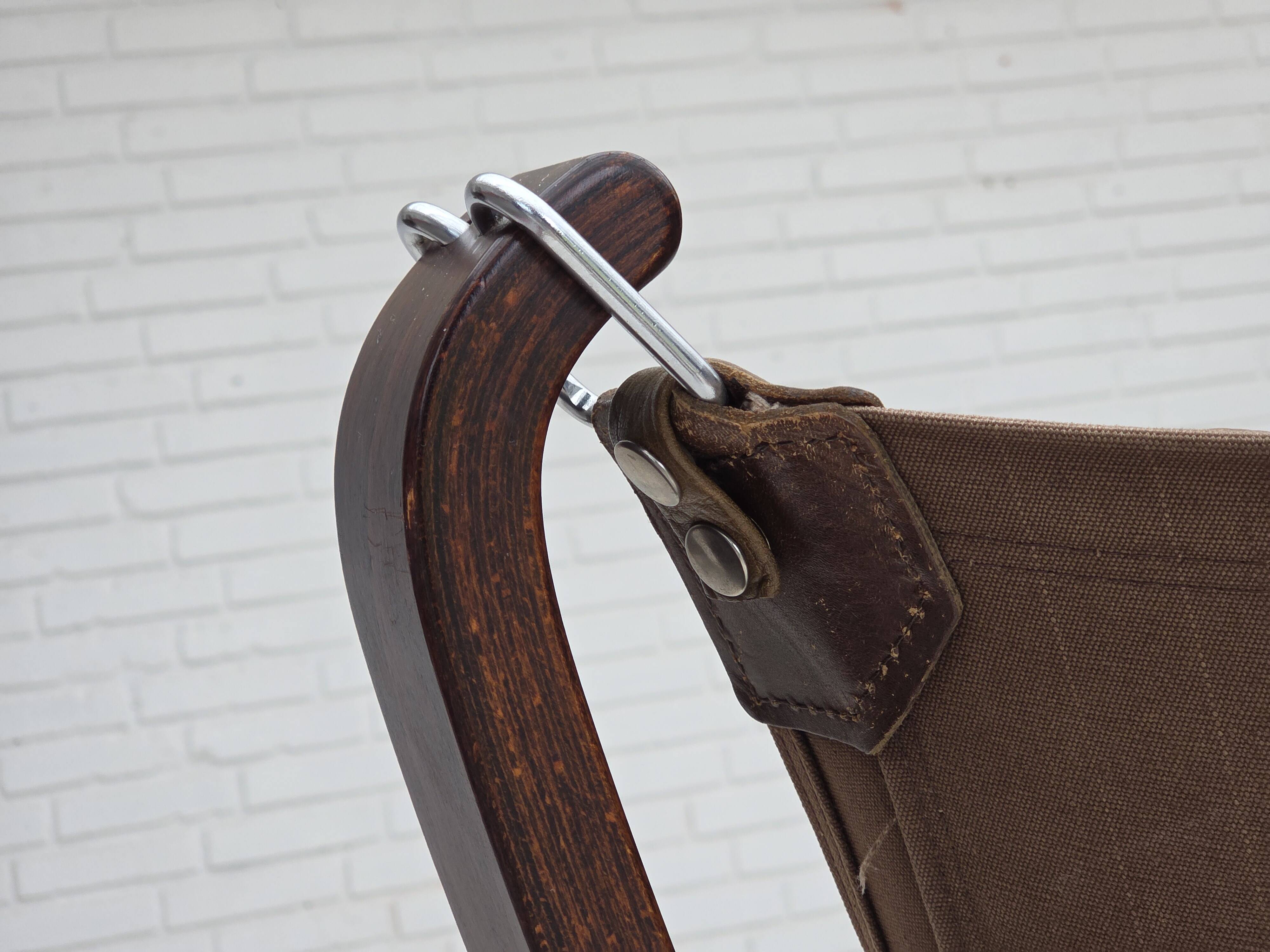 1970s, Norwegian design by Sigurd Ressel, armchair model "Falcon".