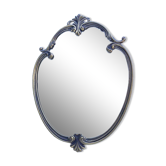 Mirror brass 28x40 cm