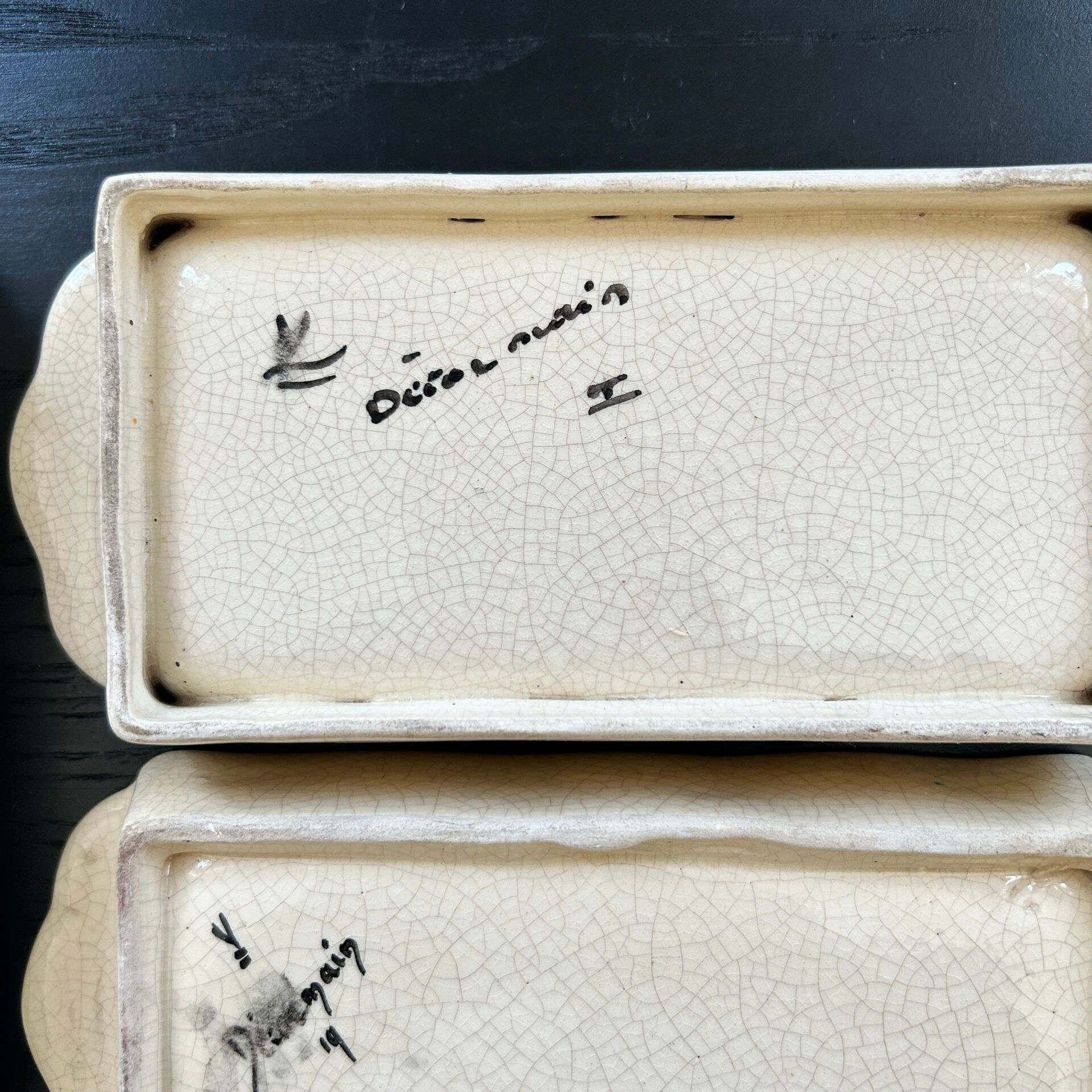 Set of 3 ramekins made in Italy