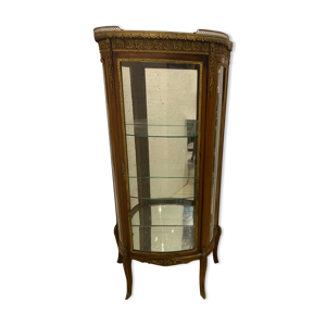 Vitrine Napoléon lll en acajou