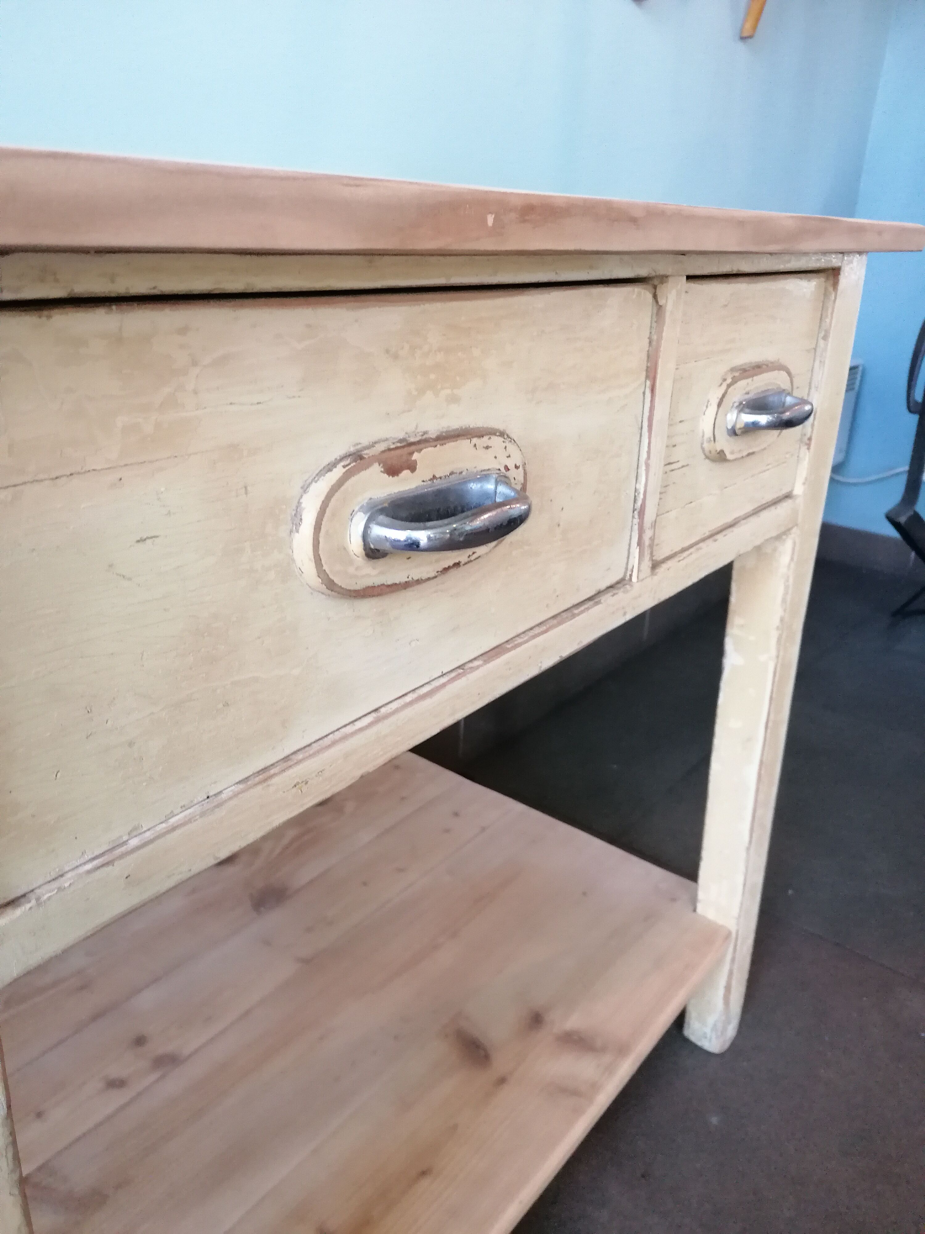 Vintage farmhouse table
