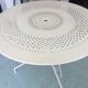 Vintage metal outdoor table