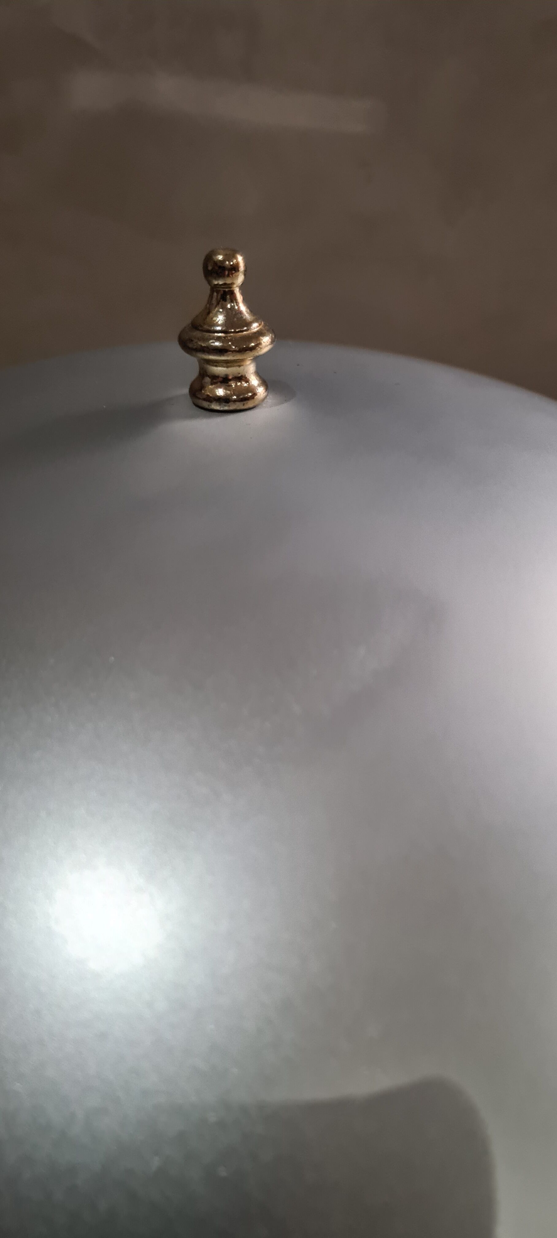 Mushroom lamp touch lamp grey