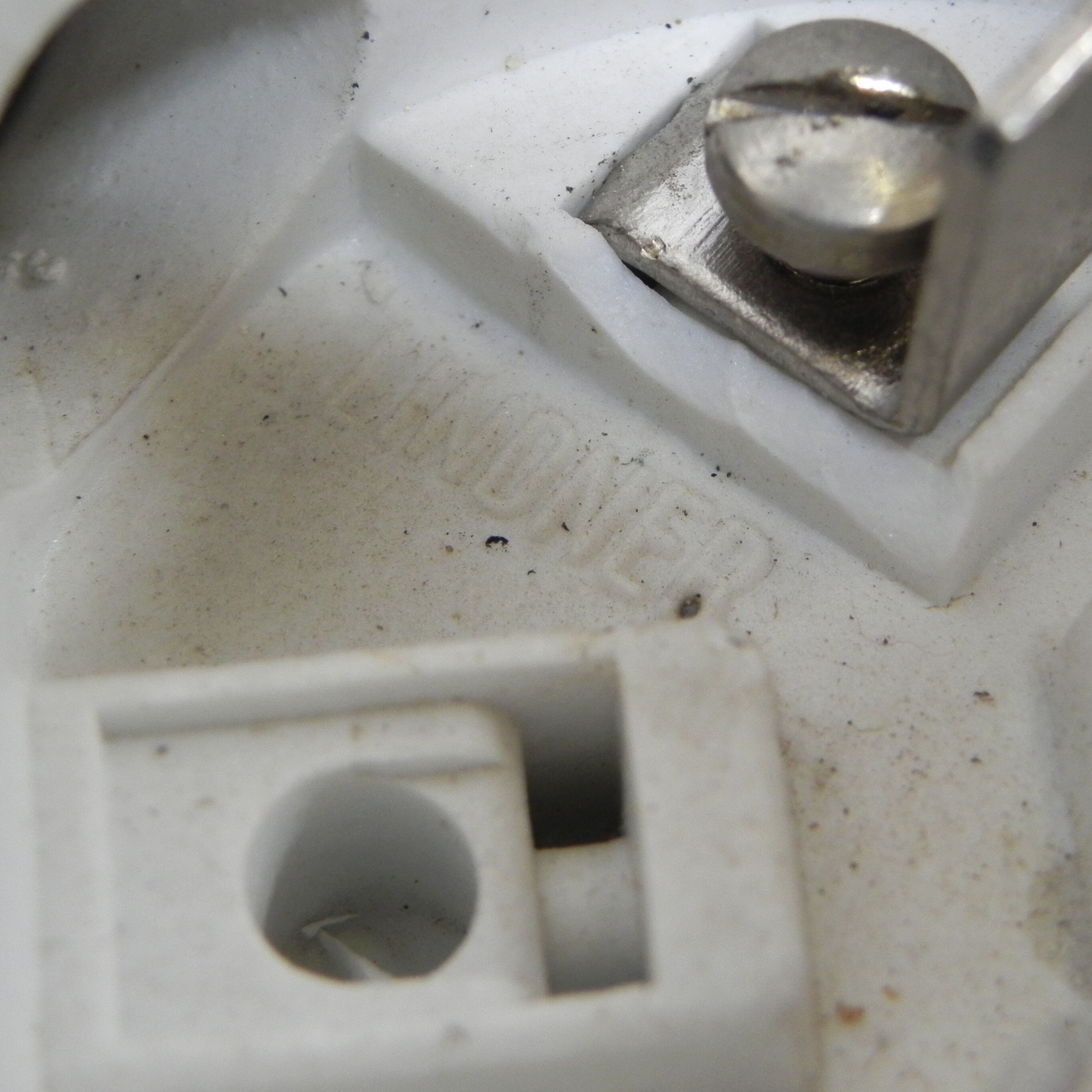 Ceiling lamp Lindner leuchten with porcelain holder