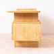 Postmodern Desk, Writing Table by Bohumil Landsman, Oak Veneer, 1970s