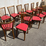 Set of 12 chairs baumann 153