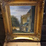 Oil on panel