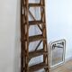 Vintage wooden painter's stepladder - authentic patina