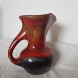 Vintage earthenware pitcher from Saint Pair sur mer