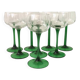 Set de 8 verres à vin d’Alsace