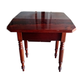Table de chevet à deux abattants