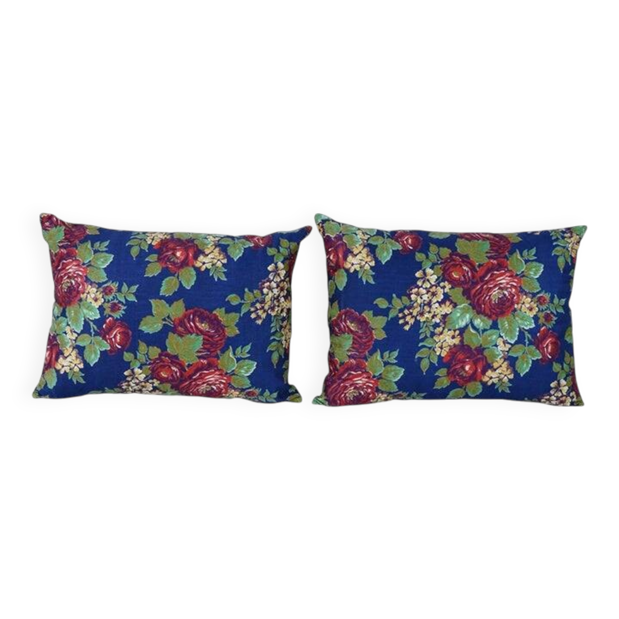 Set of 2 vintage Turkish cushion covers 41x56 cm