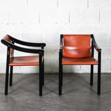 Pair of armchairs 905, Vico Magistretti for Cassina