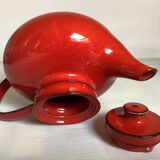 Jasba Germany red teapot