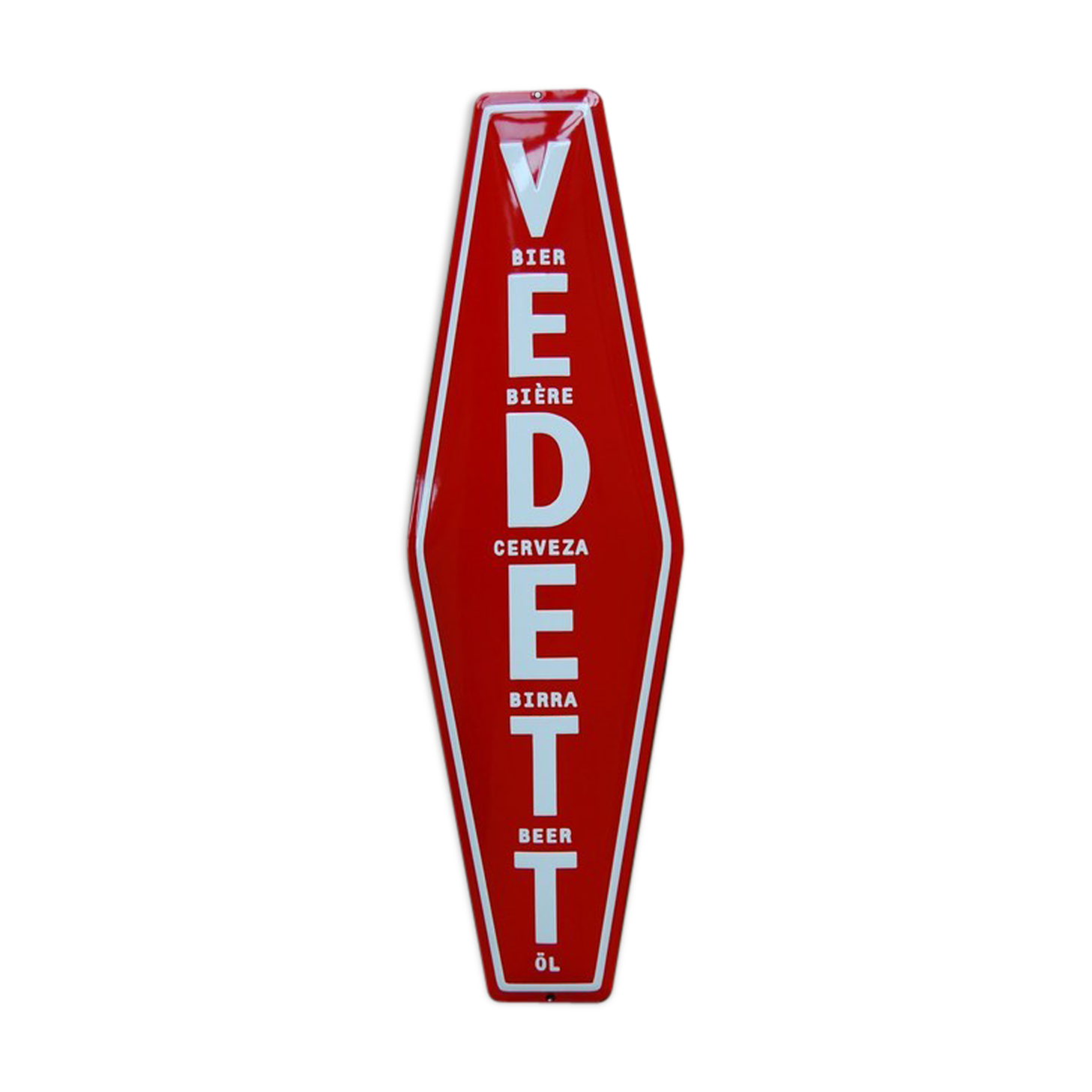 Plate of the famous vedett beer