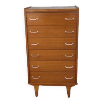 High chest of drawers, chiffonnier