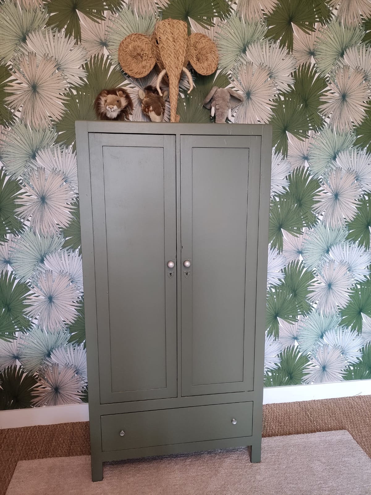 Parisian art deco wardrobe restyled