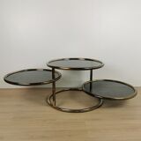 Swivel coffee table 70s