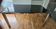 Table Extensible Design Italien En Verre Noir Et Pieds Chromés 1980