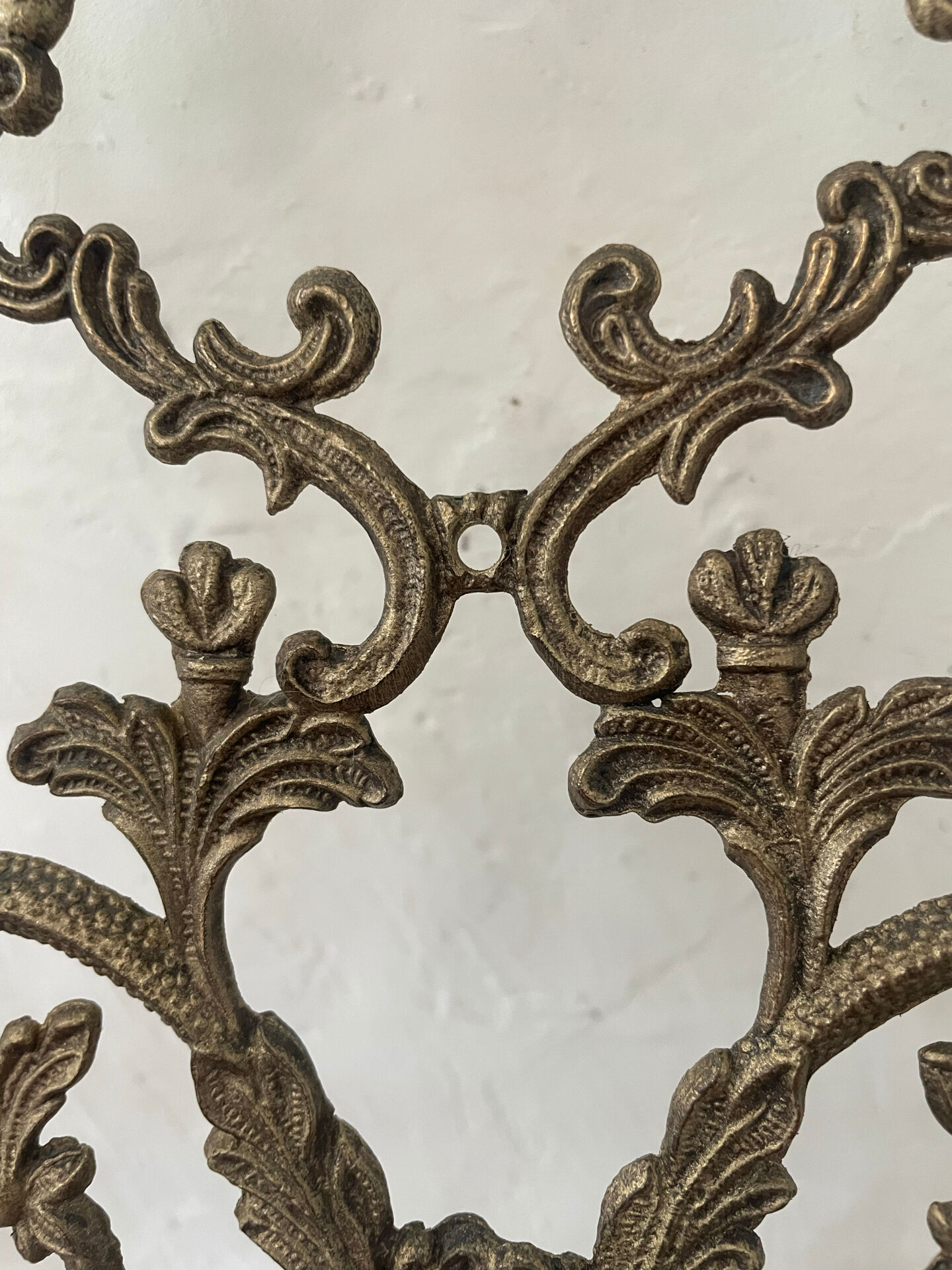 Large vintage Italian baroque wall light