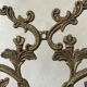 Large vintage Italian baroque wall light