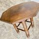 Breton octagonal oak table from the 20s and 30s
