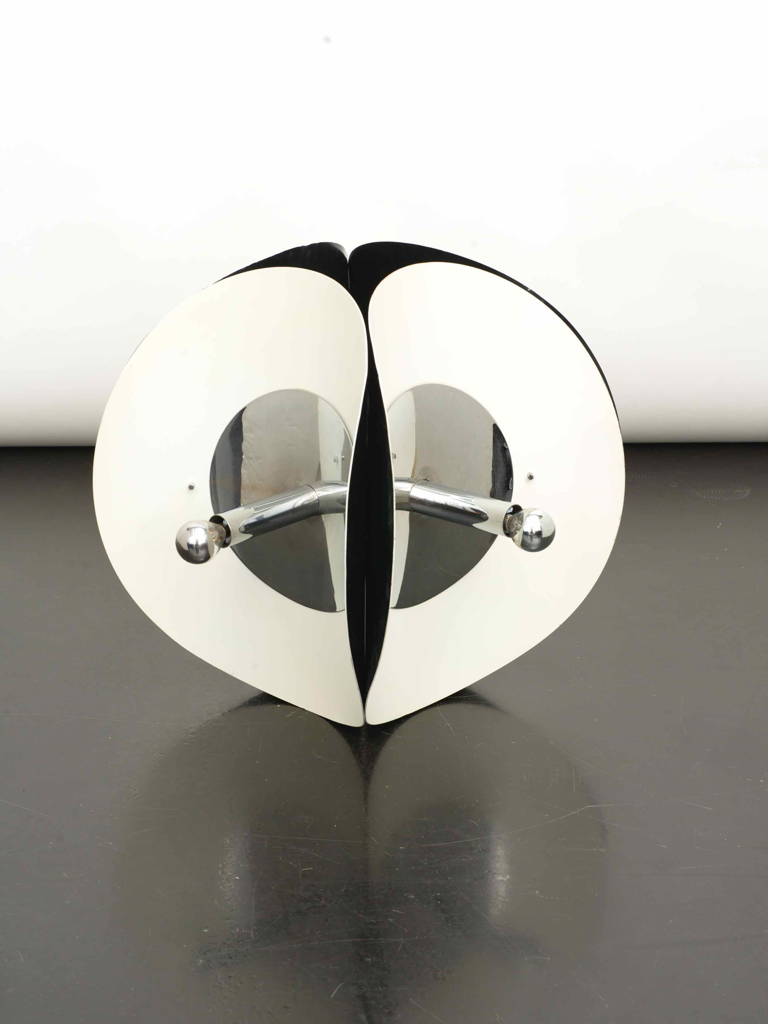 Space age ceiling light with 4 globes, 1970s.