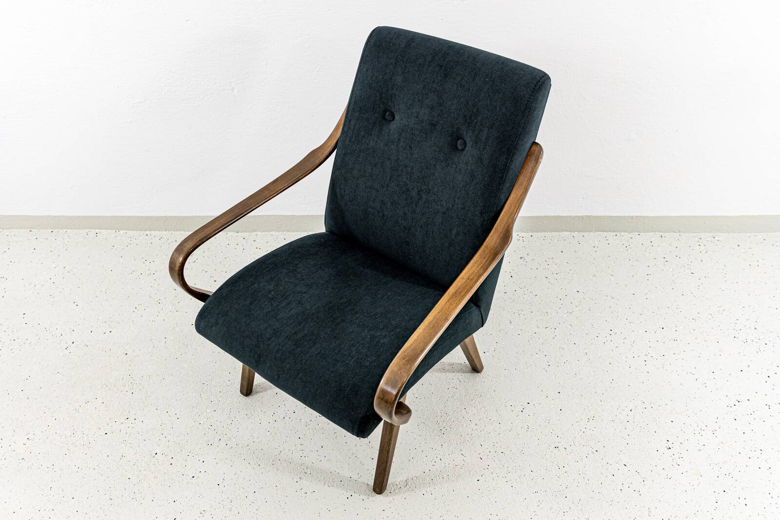 Vintage Armchair By Jaroslav Šmídek For Ton, Czechoslovakia, 1960’s