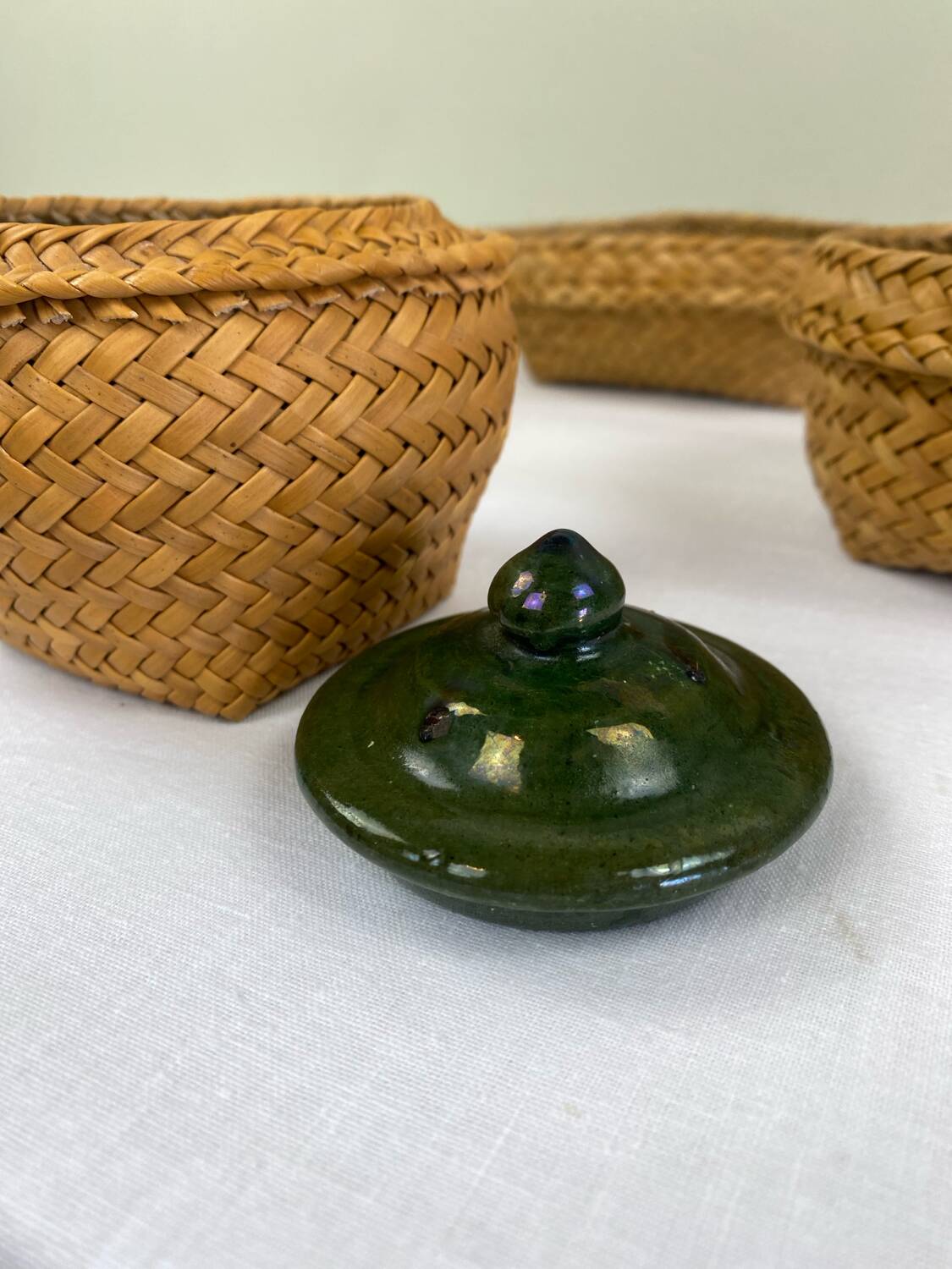 Vintage ethnic service