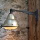 Applique murale vintage de lampadaire – lampe murale industrielle, bras réglable années 1950