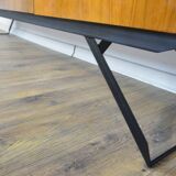 Scandian rosewood and metal sideboard