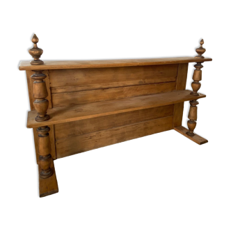 Wooden shelf