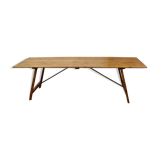 Large folding harvest farm table
